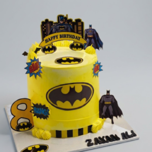 Batman Theme Custom Birthday Cake