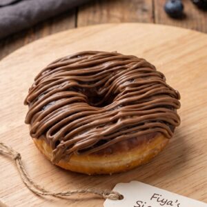 Fiya’s Signature Chocolate Drizzle Indulgence Donut