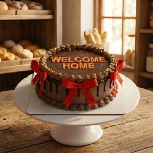 Classic Chocolate "Welcome Home" Cake